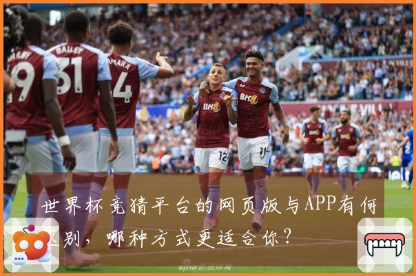 世界杯竞猜平台的网页版与APP有何区别，哪种方式更适合你？