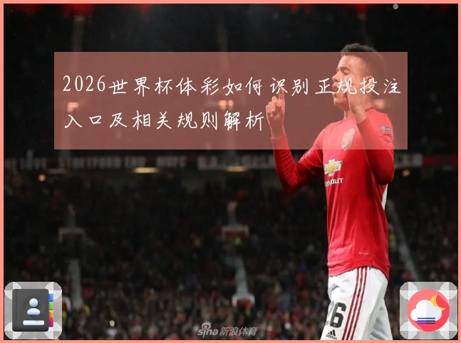 2026世界杯体彩如何识别正规投注入口及相关规则解析